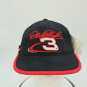 Dale Earnhardt 3 Snap On NASCAR Racing Baseball Cap Black Red Adjustable